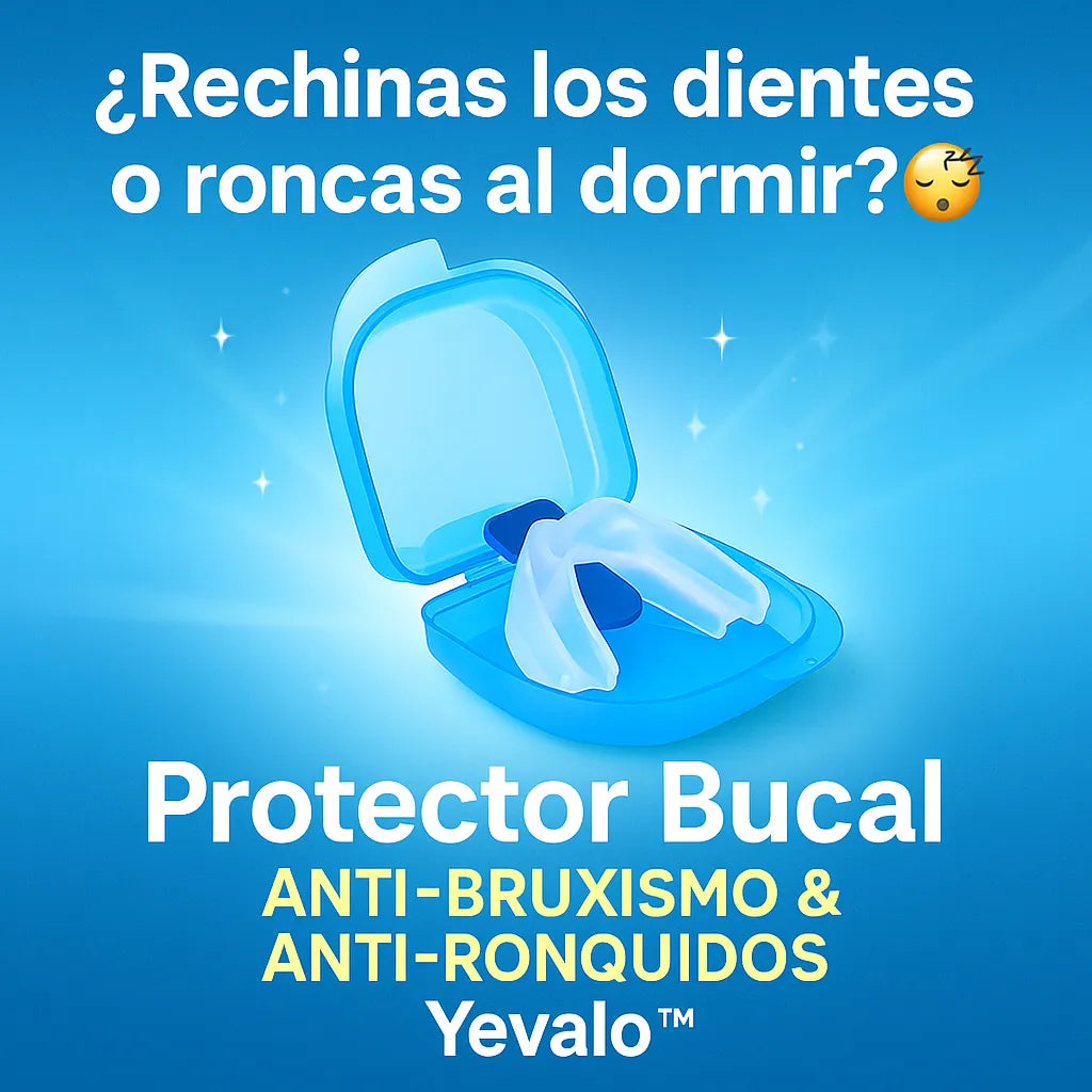Protector Bucal Anti-Bruxismo y Ronquidos