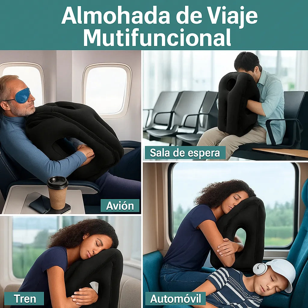 Almohada de Viaje Inflable