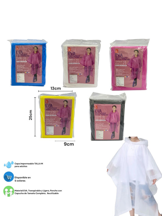 Capa Impermeable Lluvia