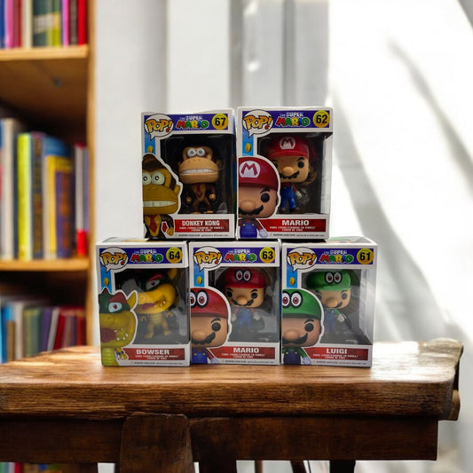 Figuras Mario Bros Colección X3