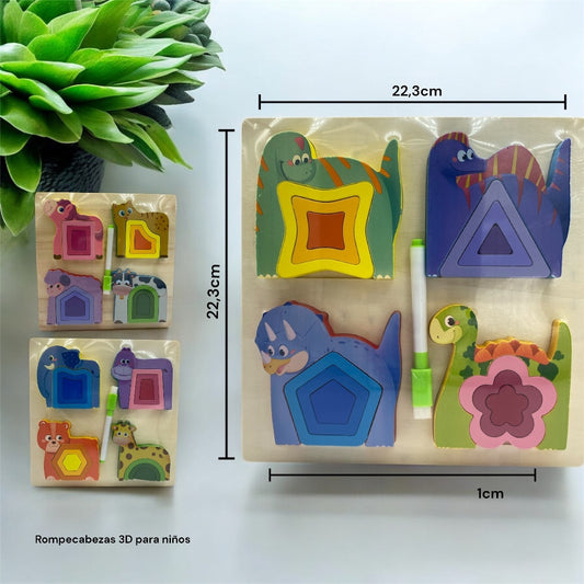 ROMPECABEZAS 3D PARA NIÑOS